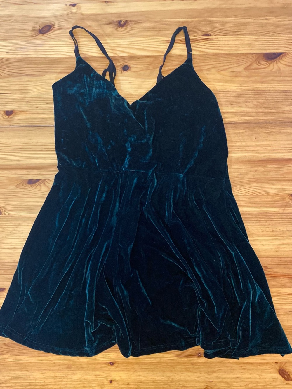 Killstar Magica Skater Dress with Hexagram Strap in Velvet Emerald Plus Size 4X - Picture 9 of 16